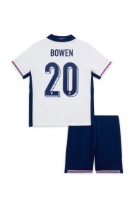 Engeland Jarrod Bowen #20 Babytruitje Thuis tenue Kind EK 2024 Korte Mouw (+ Korte broeken)